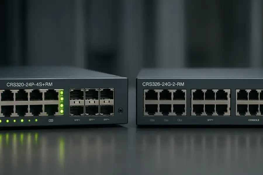 مقایسه CRS320 و CRS326