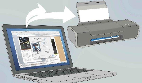 نحوه اتصال چاپگر به کامپیوتر با کابل شبکه