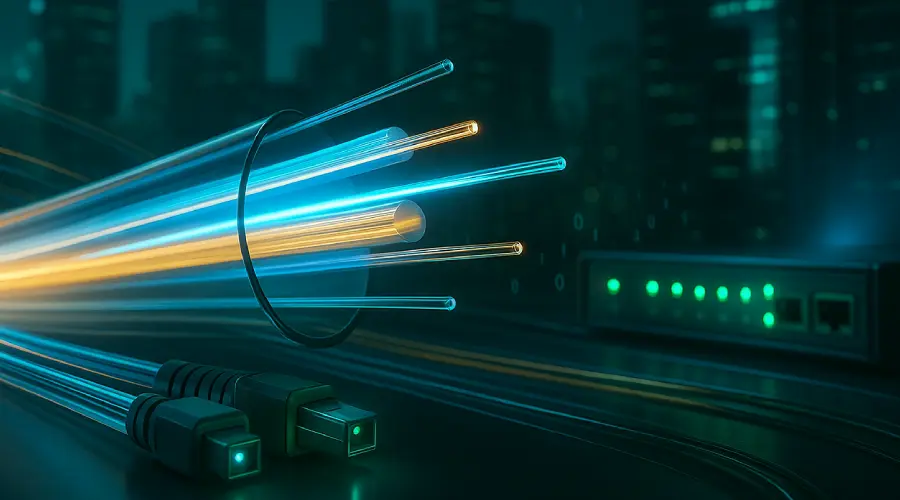 کاربرد فیبر نوری در اینترنت پرسرعت؛ همه‌چیز درباره Fiber