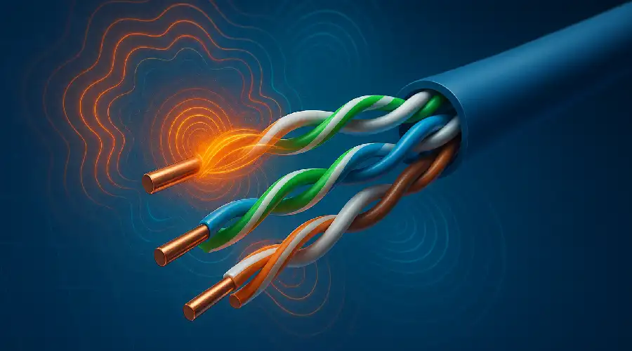 چگونه نویز کابل شبکه را کم کنیم؟ 