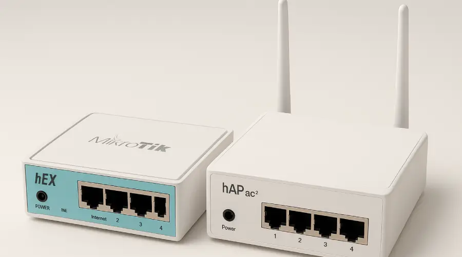 بررسی تفاوت روترهای سری hEX و hAP میکروتیک