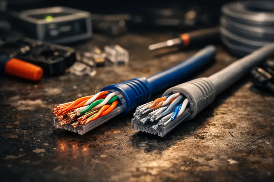 تشخیص کابل شبکه اصل از تقلبی