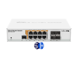 سوئیچ میکروتیک CRS112-8P-4S-IN