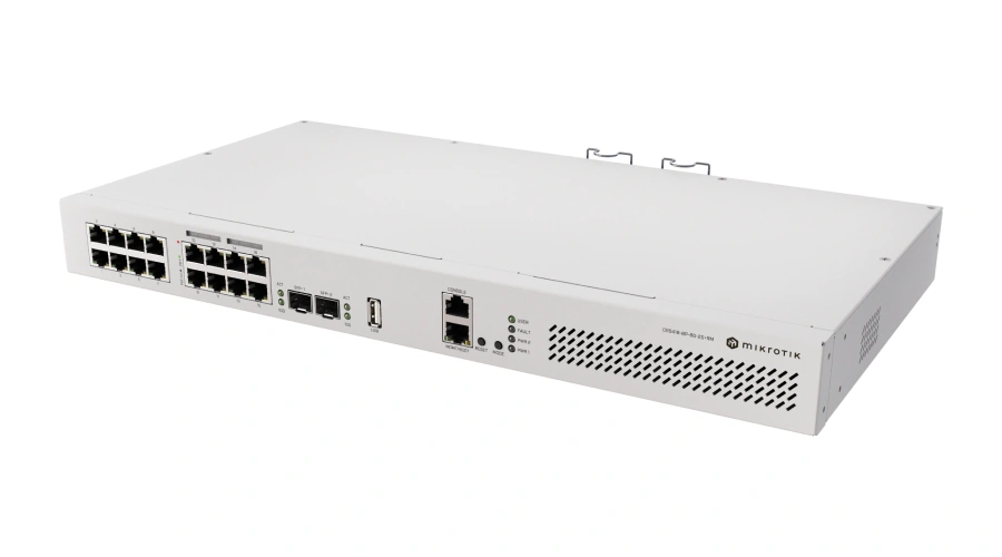 سوئیچ میکروتیک CRS418-8P-8G-2S+RM