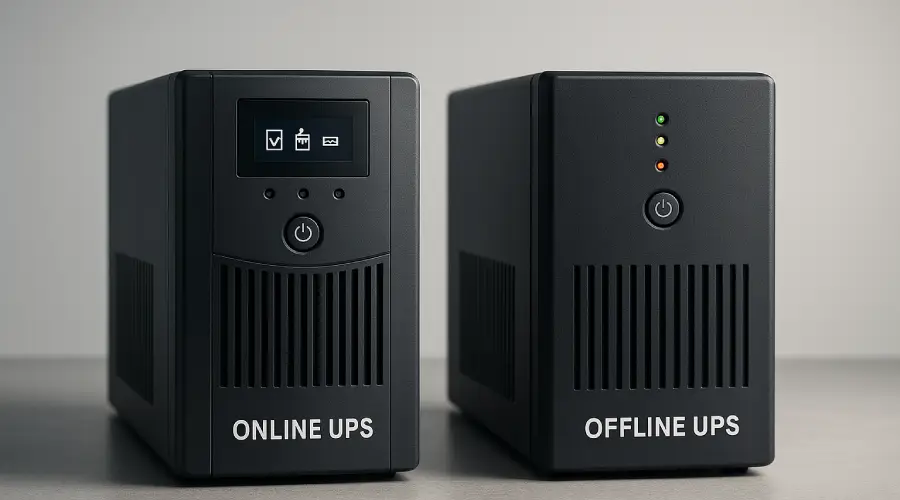 تفاوت UPS آنلاین و آفلاین در چیست؟ 